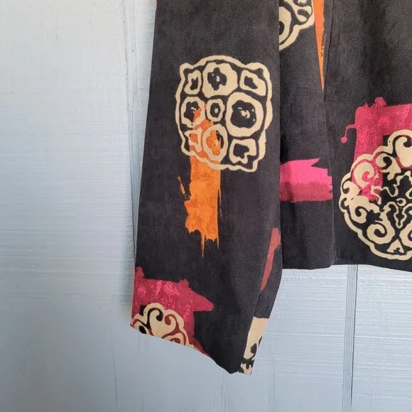 Briggs New York Painted Long-Sleeve Shirt. Size L - Picture 3 of 6